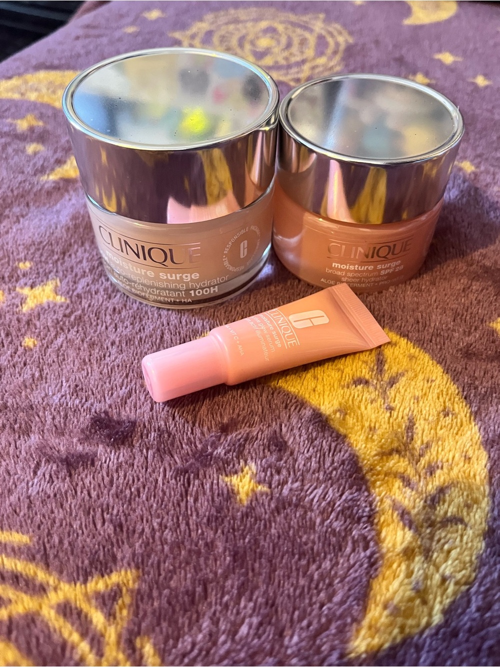 NWOT Clinique Moisture Surge Trio